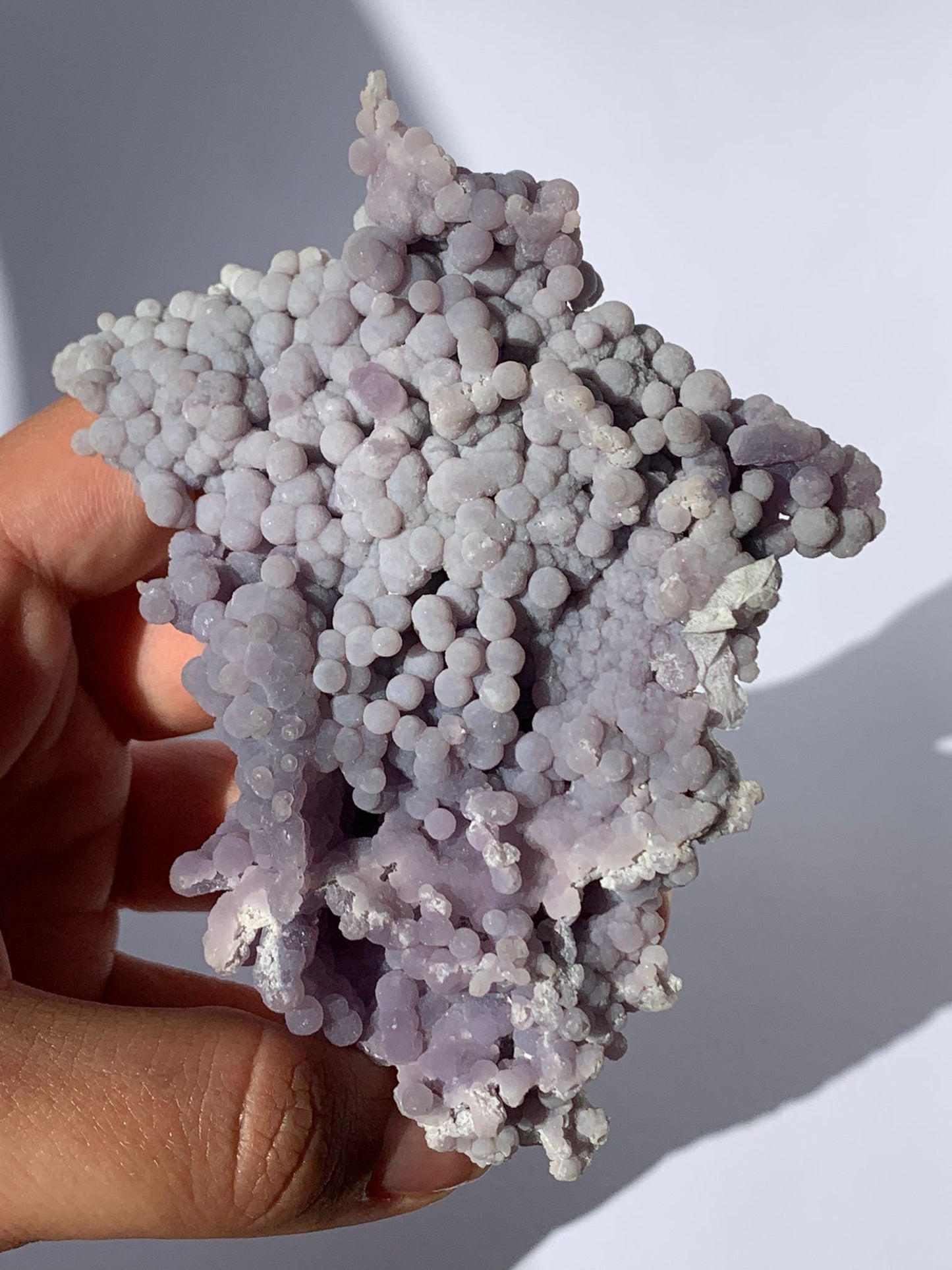 Agata uva grezza (calcedonio botrioidale) / Intuizione e sblocco energetico