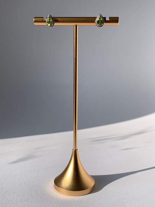 Amethyst, Peridot and Topaz Pendant in 925 Silver / Relaxation and Balance