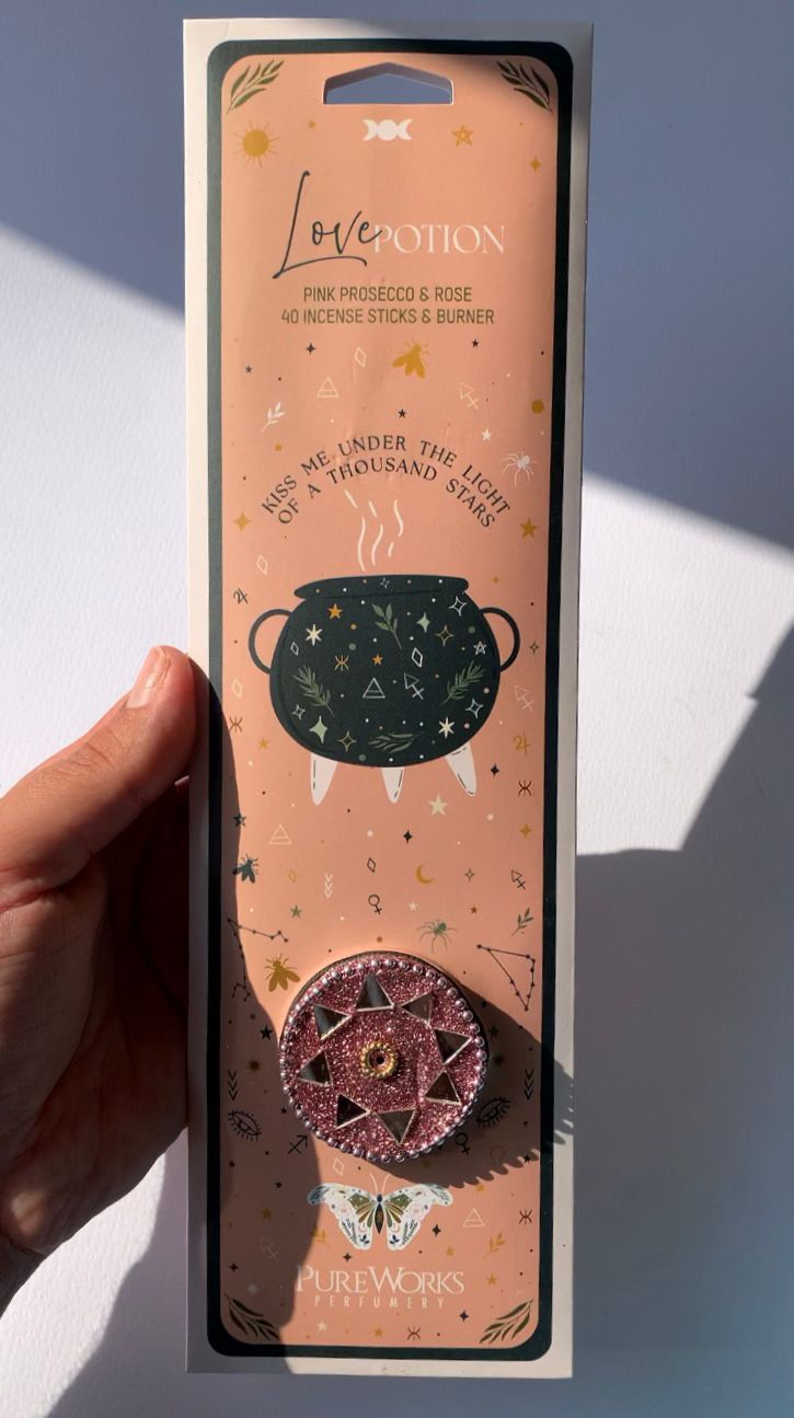 Incenso Celestial magic Pozione d'amore + porta incenso