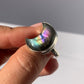 Adjustable Labradorite Ring in 925 Silver / Intuition and Transformation