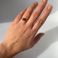 Anello regolabile in quarzo fumé di argento 925 / Manifestazione e forza