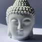Bruciatore di oli essenziali e scaldacera a forma di Buddha in ceramica