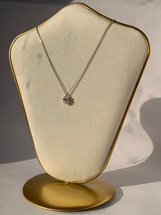 925 Silver Moissanite Adjustable Ring / Inner Potential and Prosperity