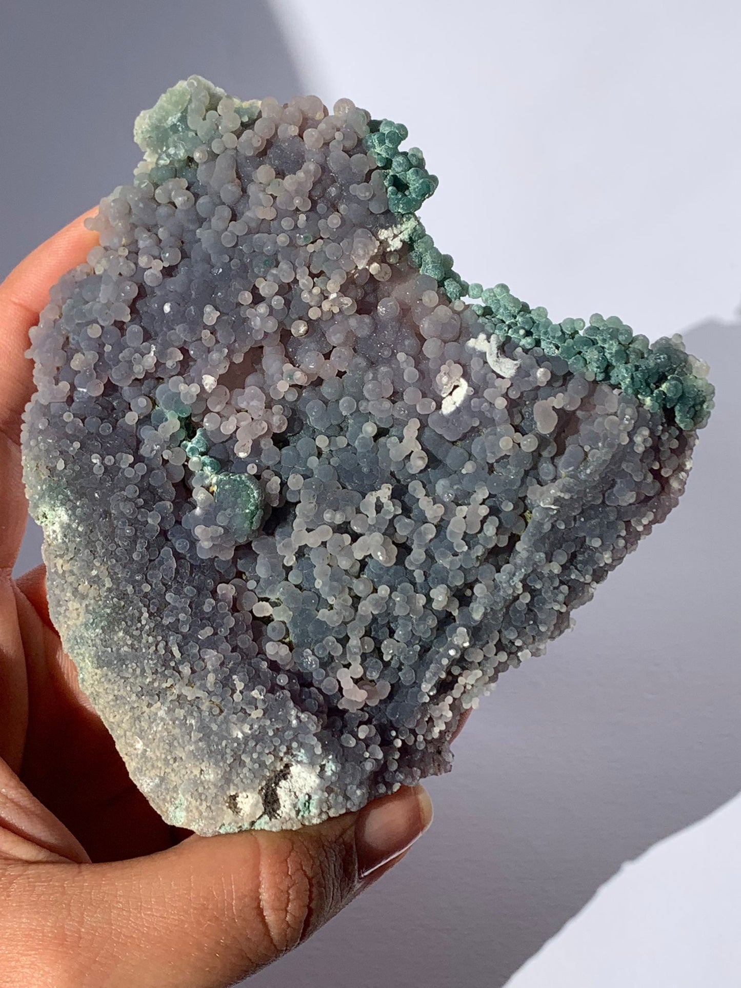 Agata uva grezza (calcedonio botrioidale) / Intuizione e sblocco energetico