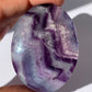 Palmstone in fluorite arcobaleno / Cambiamenti e spiritualità