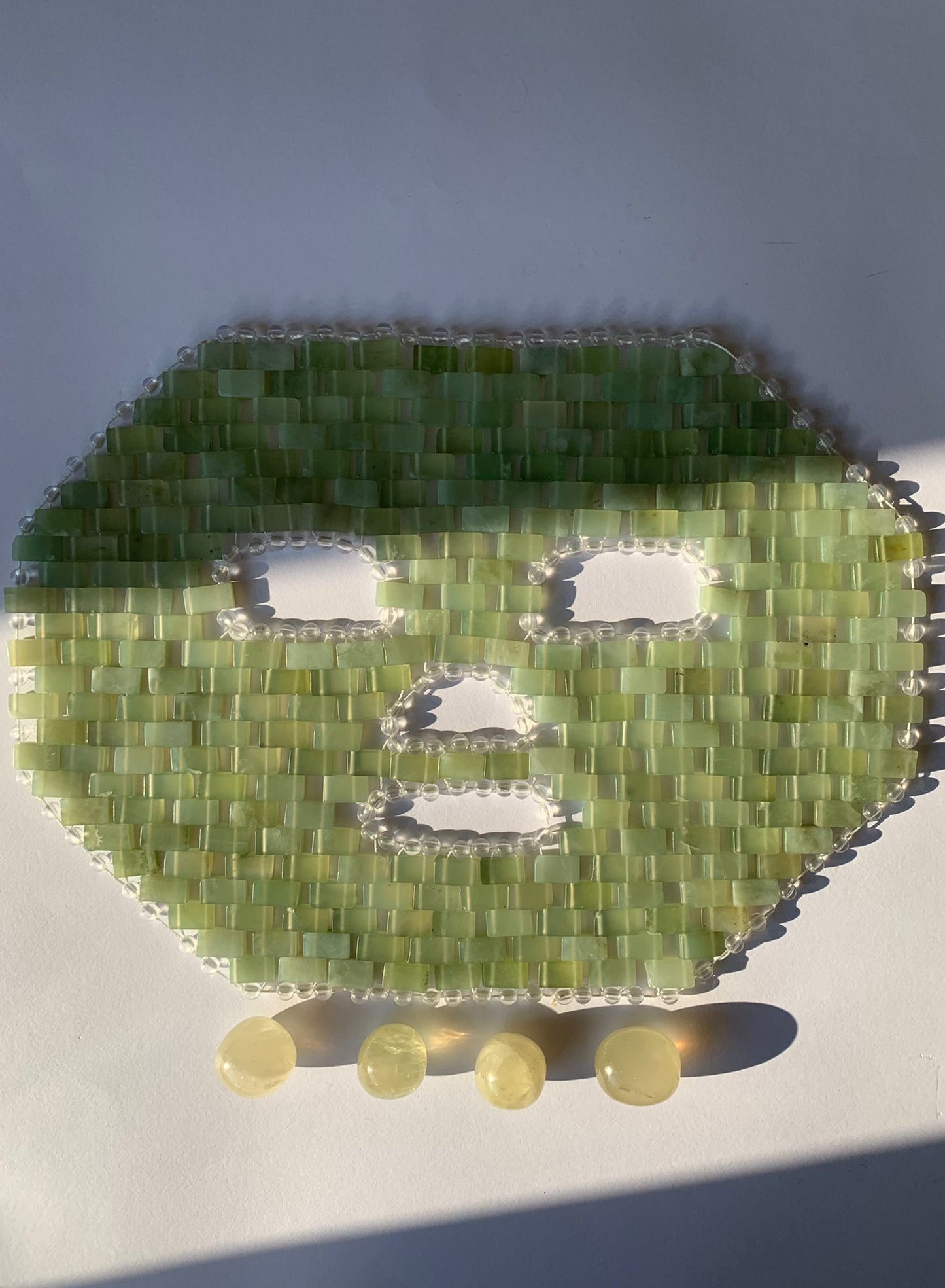 Mascarilla de Jade para Rostro Completo / Armonía y Suerte