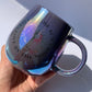 Tazza in ceramica iridescente VIVI PER IL SOLE AMA PER LA LUNA