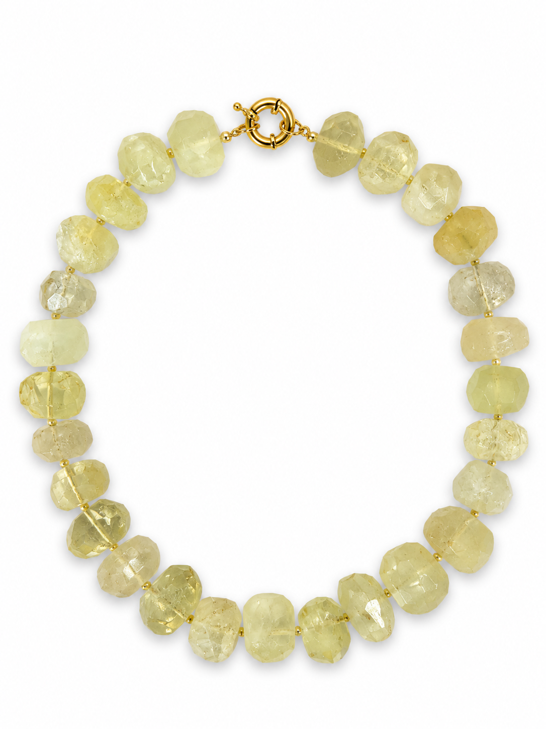 Collana MAXI in citrino / Abbondanza e successo