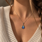Silver Plated Copper Labradorite Necklace / Intuition and Transformation