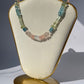 Adjustable Faceted Aquamarine Choker / Harmony and Tranquility