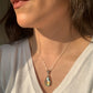 Collar de Labradorita de Cobre Chapado en Plata / Intuición y Transformación