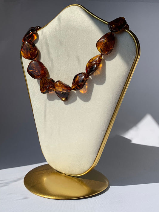 Collana in ambra baltica / Ottimismo e fiducia