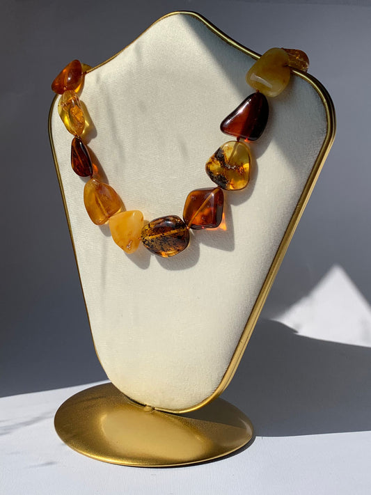 Collana in ambra baltica / Ottimismo e fiducia