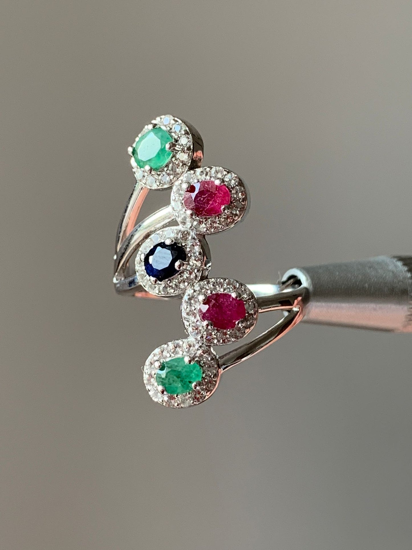 925 Silver Emerald Earrings / Abundance and Manifestation