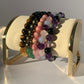 Adjustable Faceted Lapis Lazuli Bracelet / Balance and Clarity