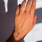 Anillo ajustable de moissanita en plata 925 / Potencial interno y prosperidad