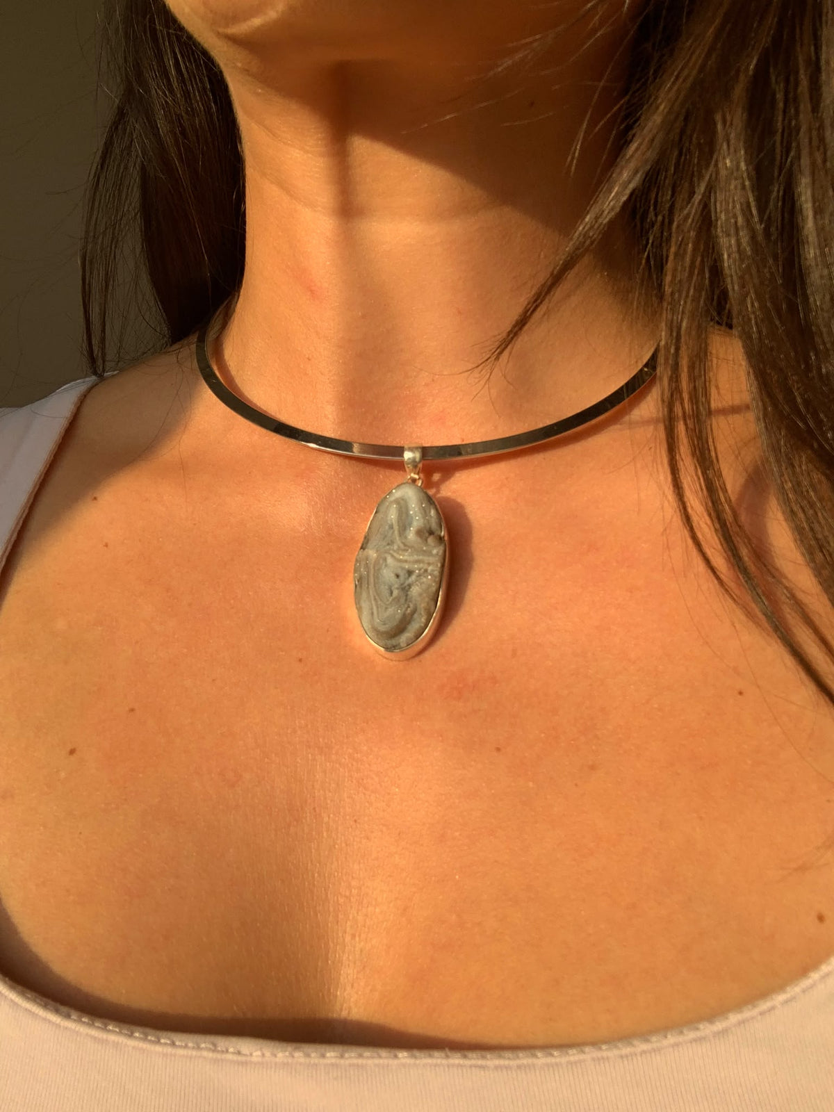 Chrysocolla Slice / Balance and Calm