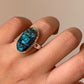 Adjustable Labradorite Ring in 925 Silver / Intuition and Transformation