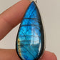 Silver Plated Copper Labradorite Necklace / Intuition and Transformation