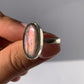 Adjustable Labradorite Ring in 925 Silver / Intuition and Transformation