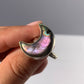Anello regolabile in labradorite di argento 925 / Intuizione e trasformazione