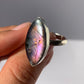 Adjustable Labradorite Ring in 925 Silver / Intuition and Transformation
