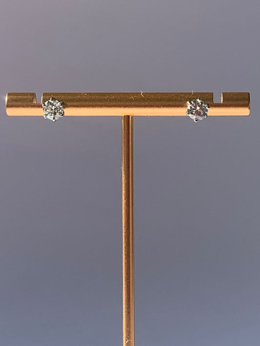 Orecchini in moissanite di argento 925 / Potenziale interno e prosperità