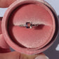 Anello regolabile in ametrino di argento 925 / Abbondanza e gioia