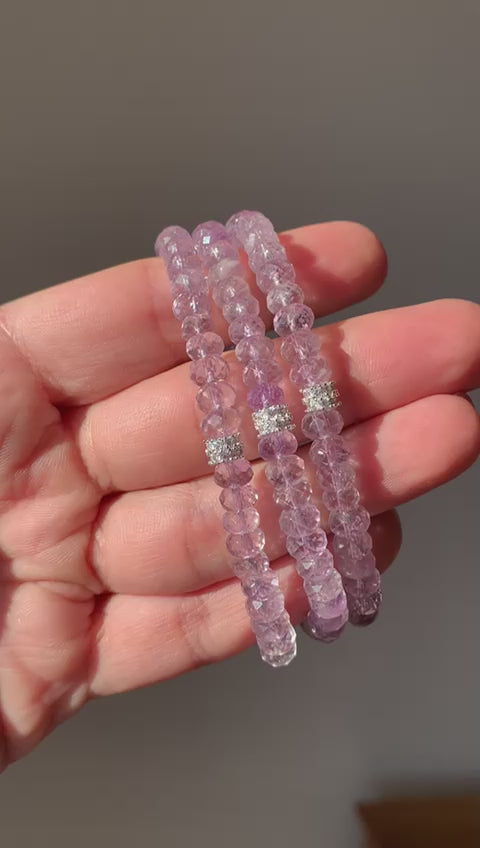 Amethyst Bracelet / Relaxation and Balance