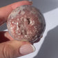 Sfera in ametista rosa con stand incluso / Rilassamento ed equilibrio